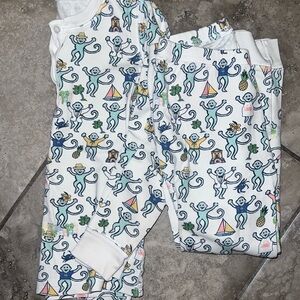Roller rabbit, Charleston monkey pajamas kids 6